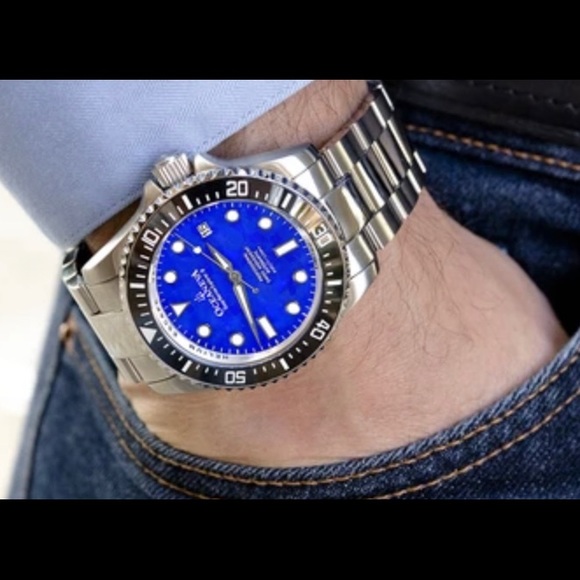 Oceaneva Deep Marine Explorer II Dive Watch Auto - Picture 1 of 7